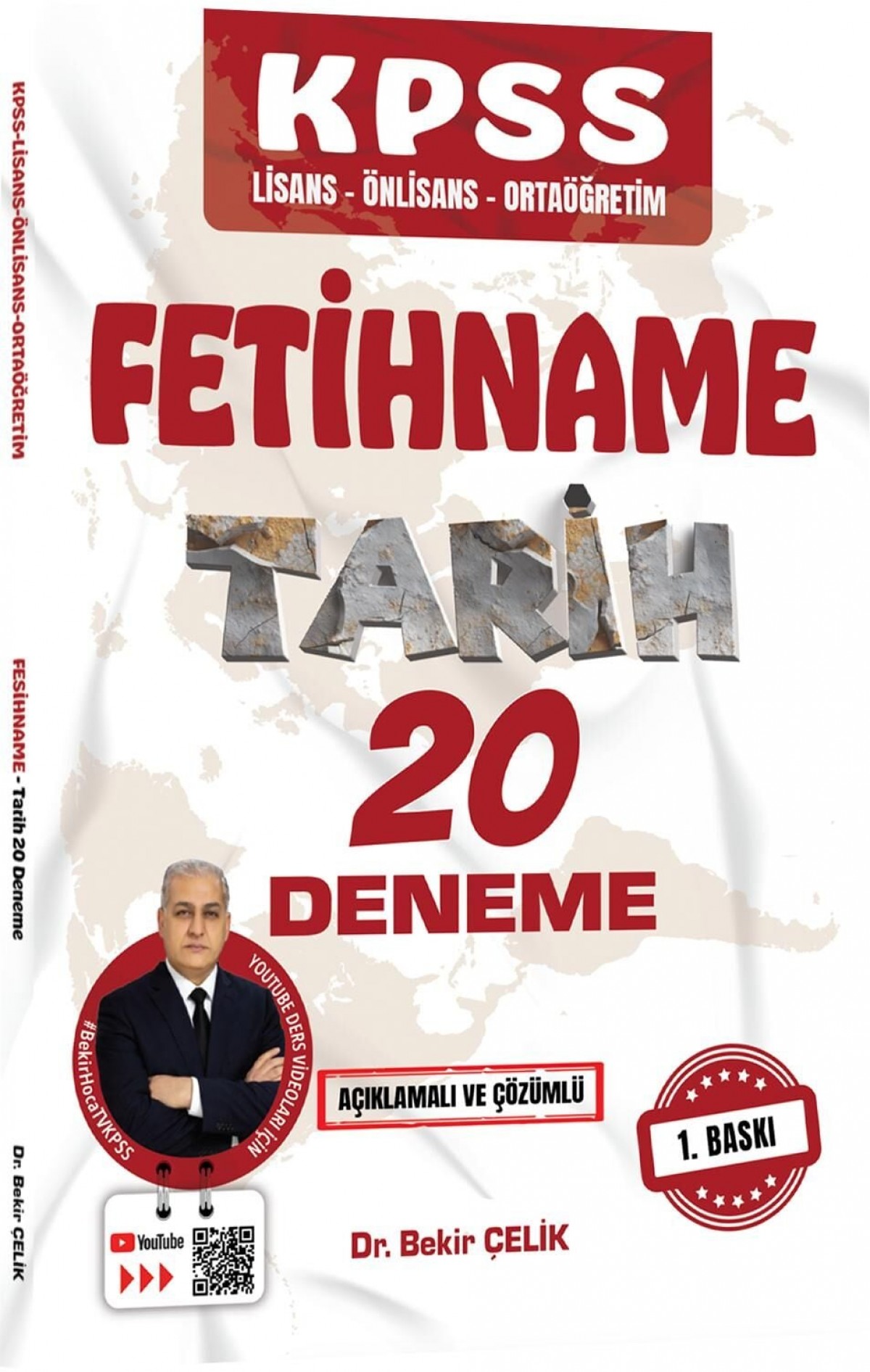 2026 KPSS FETİHNAME Tarih Tamamı Çözümlü 20 Deneme Bekir Çelik 2026 KPSS FETİHNAME Tarih Tamamı Çözümlü 20 Deneme Bekir Çelik