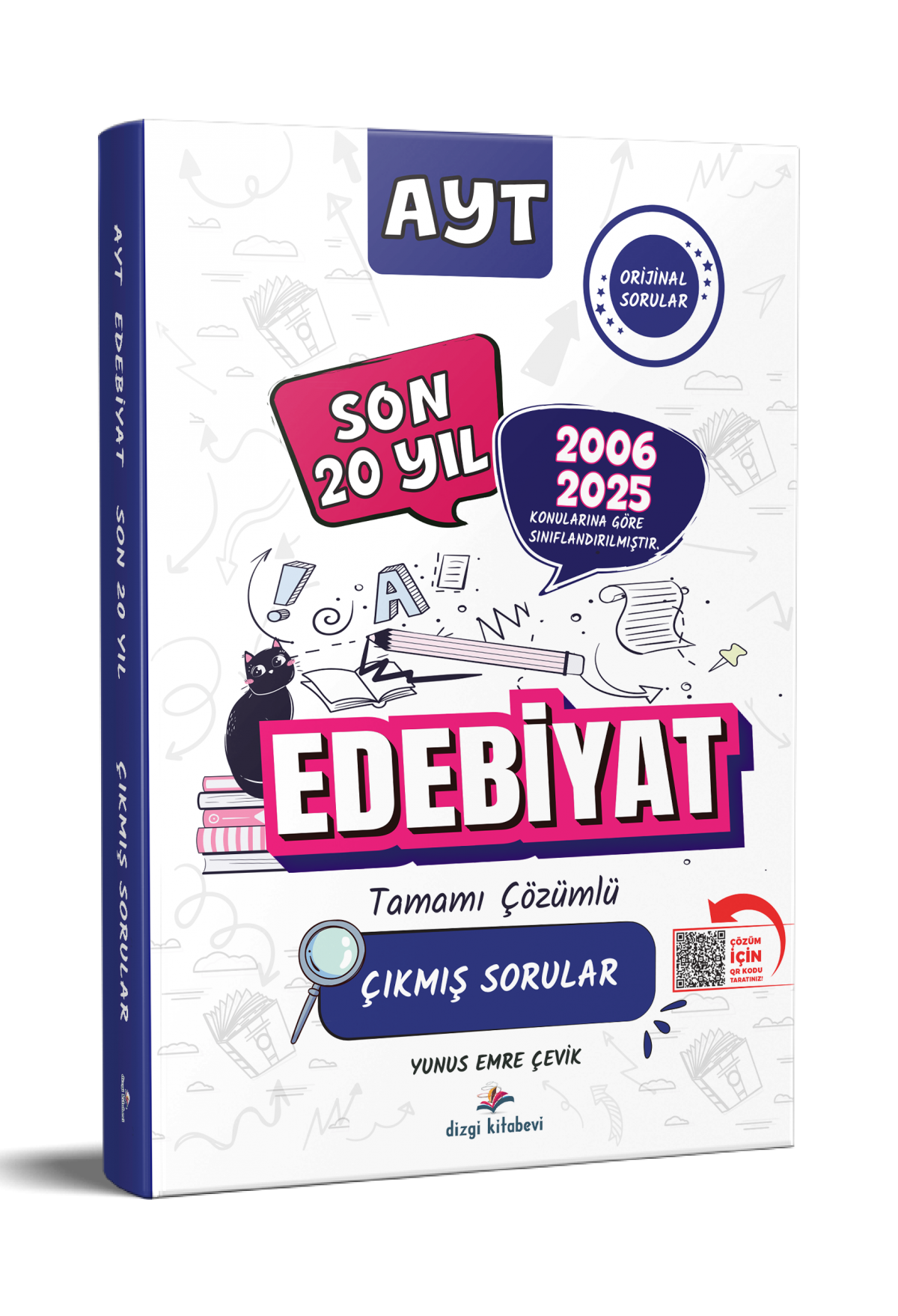 Dizgi Kitap 2026 AYT Edebiyat Konularına Göre Tasnif Edilmiş Tamamı PDF Çözümlü Son 20 Yıl Çıkmış Sorular Yunus Emre Çevik Dizgi Kitap 2026 AYT Edebiyat Konularına Göre Tasnif Edilmiş Tamamı PDF Çözümlü Son 20 Yıl Çıkmış Sorular Yunus Emre Çevik