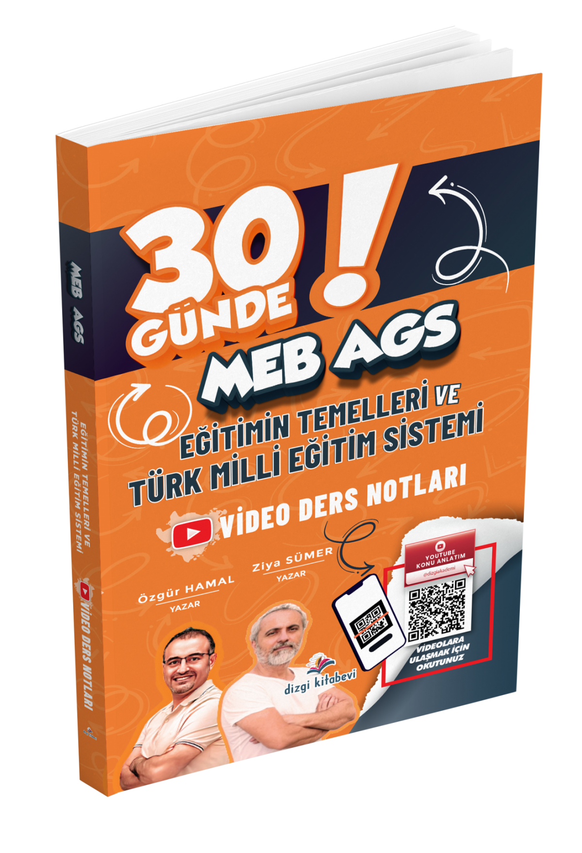 Dizgi Kitap 2026 MEB AGS 30 Günde Eğitimin Temelleri ve Türk Milli Eğitim Sistemi Video Ders Notları Ziya Sümer Özgür Hamal