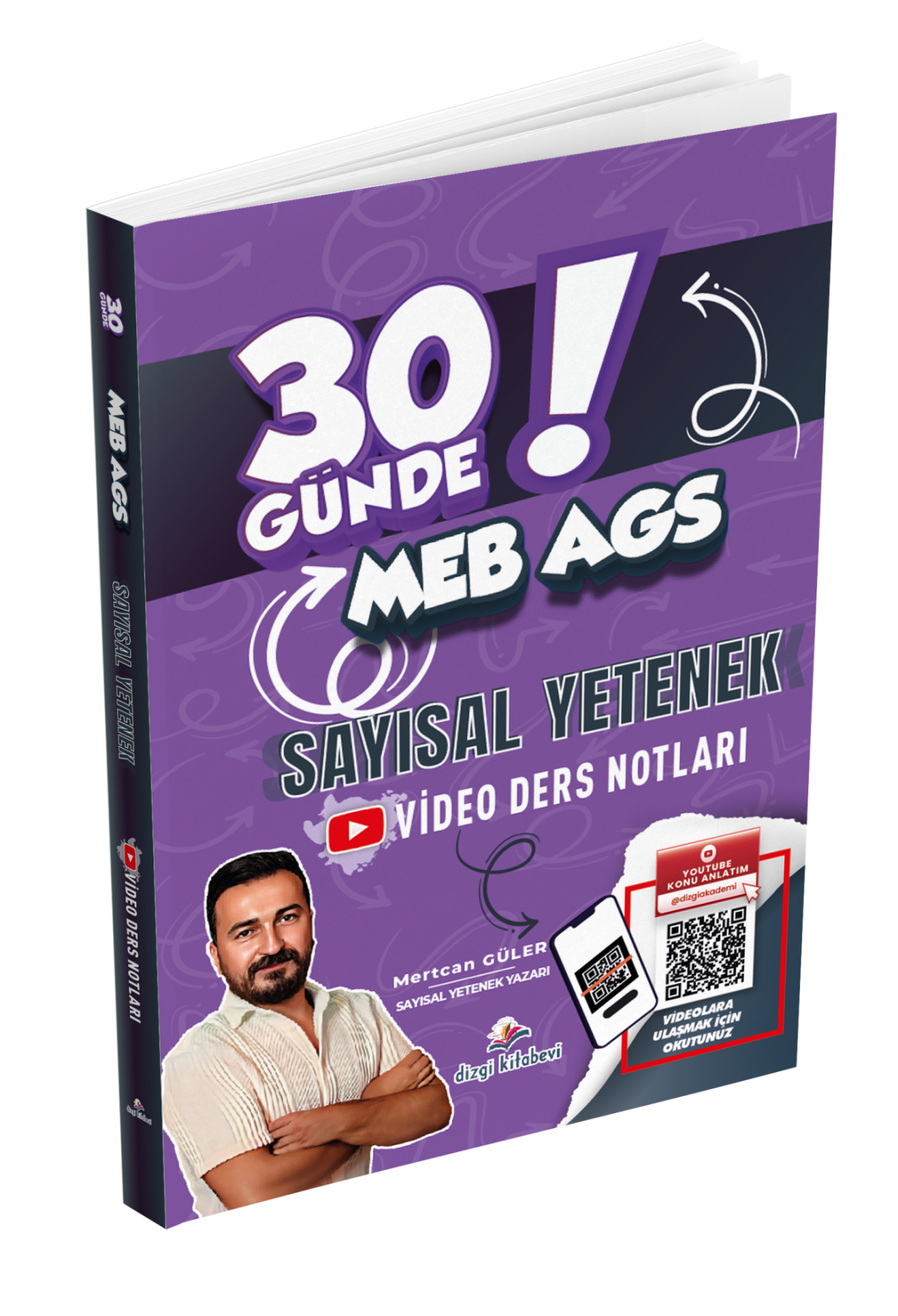 Dizgi Kitap 2026 MEB AGS 30 Günde Sayısal Yetenek Video Ders Notları Mertcan Güler