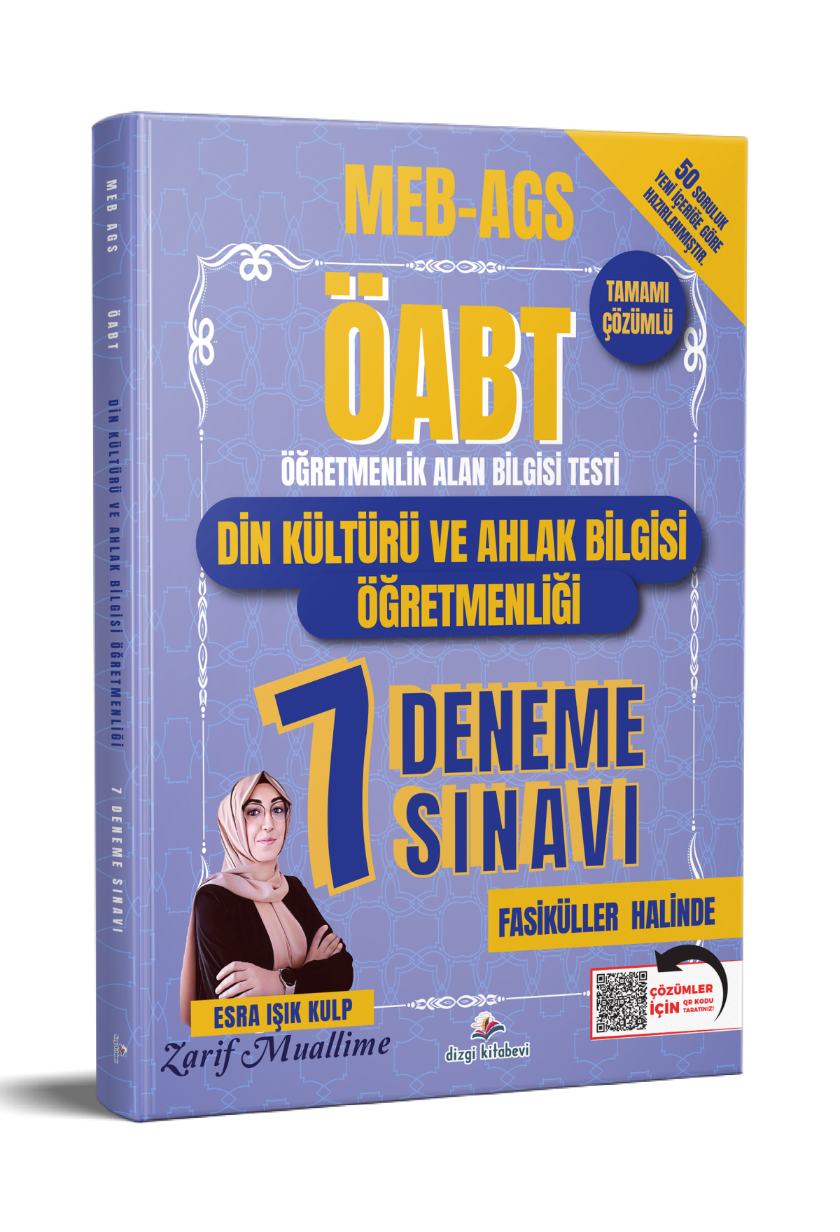 Dizgi Kitap 2026 Meb Ags ÖABT Din Kültürü ve Ahlak Bilgisi Öğretmenliği Tamamı Pdf Çözümlü 7 Deneme Sınavı Zarif Muallime Esra Işık Kulp
