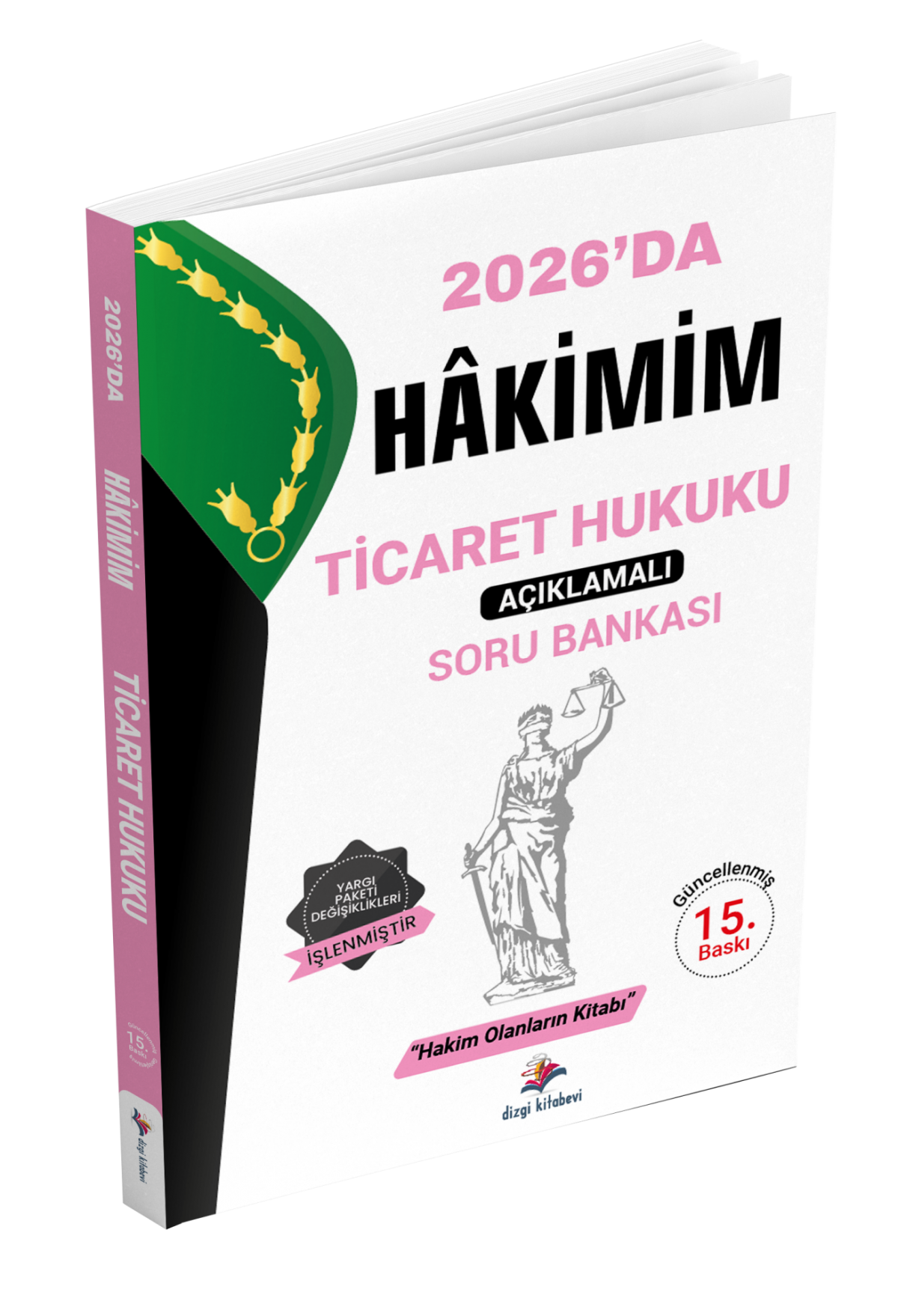 Dizgi Kitap Hakimim Ticaret Hukuku Açıklamalı Soru Bankası 15. Baskı