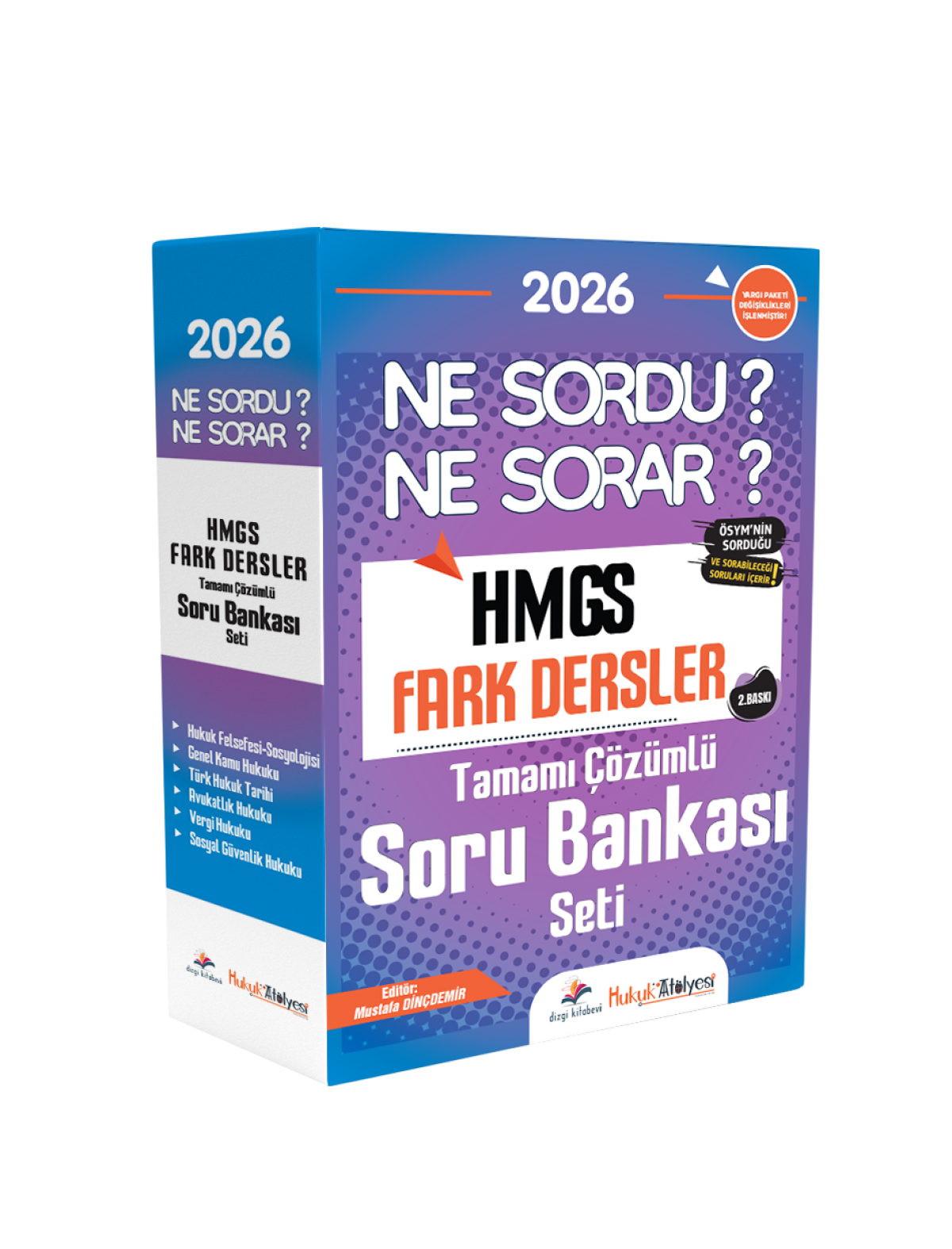 Dizgi Kitap Hukuk Atölyesi 2026 HMGS Fark Dersler Ne Sordu Ne Sorar Tamamı Çözümlü Soru Bankası Seti Dizgi Kitap Hukuk Atölyesi 2026 HMGS Fark Dersler Ne Sordu Ne Sorar Tamamı Çözümlü Soru Bankası Seti
