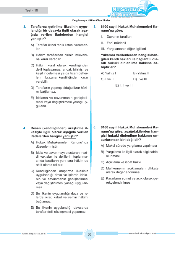 Dizgi Kitap Hukuk Atölyesi İcra Müdürlüğü Ne Sordu Ne Sorar Medeni Usul Hukuku Tamamı Çözümlü Soru Bankası Cem Şahin