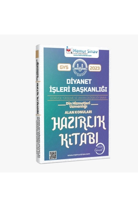 2023 DİYANET İŞLERİ BAŞKANLIĞI GYS DİN HİZMETLERİ UZMANLIĞI ALAN KONULARI HAZIRLIK KİTABI