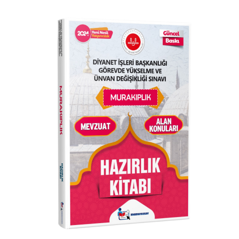 Diyanet İşleri Başkanlığı Gys ve Uds Murakıplık Hazırlık Kitabı 2024 Memur Sınav