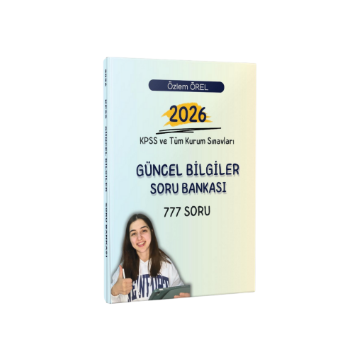 Dizgi Kitap 2026 KPSS ve Tüm Kurum Sınavları Güncel Bilgiler Soru Bankası Özlem Örel