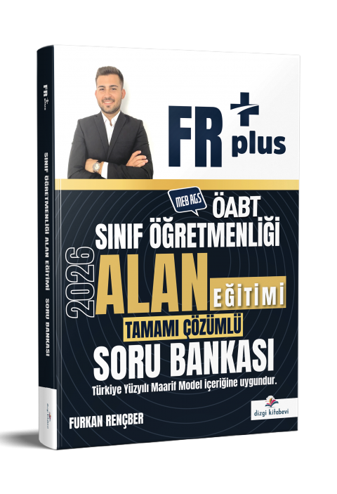 Dizgi Kitap 2026 Meb Ags ÖABT Sınıf Öğretmenliği Alan Eğitimi Tamamı Çözümlü Soru Bankası Furkan Rençber