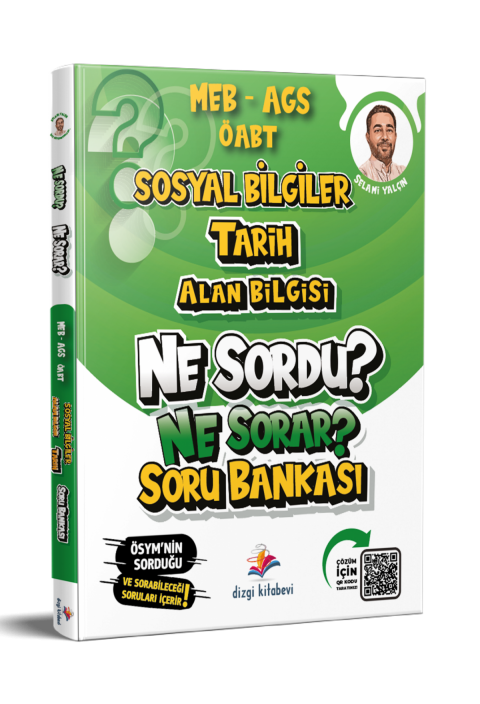 Dizgi Kitap 2026 Meb Ags ÖABT Sosyal Bilgiler Tarih Ne Sordu Ne Sorar Soru Bankası Selami Yalçın