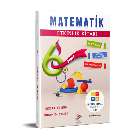 Dizgi Kitap 2026 6.Sınıf Matematik Etkinlik Kitabı Melek Çimen