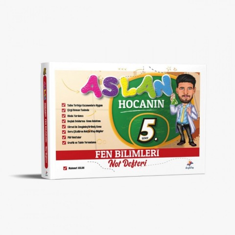 Dizgi Kitap 2026 Aslan Hocanın Fen Bilimleri 5.Sınıf Ders Notu