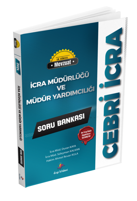 Dizgi Kitap Cebri İcra İcra Müdürlüğü ve Müdür Yardımcılığı Soru Bankası 2024