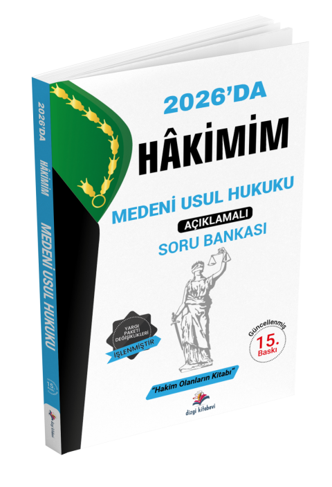 Dizgi Kitap Hakimim Medeni Usul Hukuku Açıklamalı Soru Bankası 15. Baskı