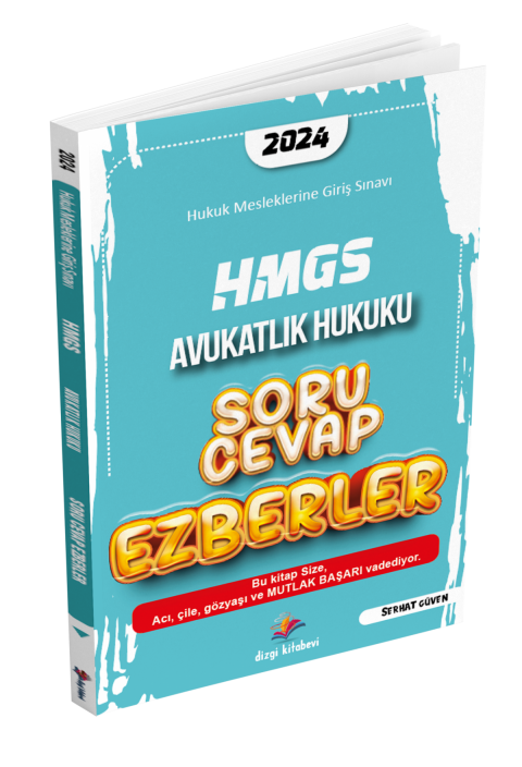 Dizgi Kitap HMGS Avukatlık Hukuku Soru Cevap Ezberler 2024