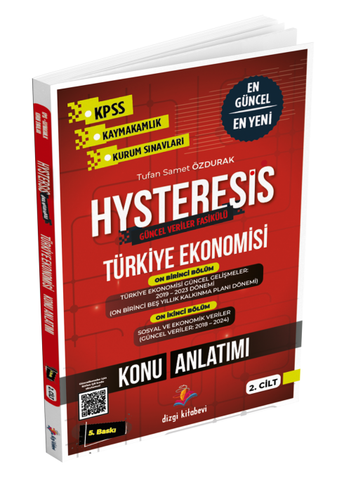 Dizgi Kitap 2025 Hysteresis Türkiye Ekonomisi Güncel Veriler Tufan Samet Özdurak﻿