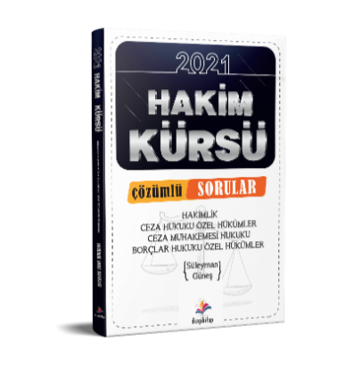 Dizgi Kitap Hâkim Kürsü Ceza Özel- Borçlar Özel Hükümler Ve Ceza Muhakemesi Hukuku Çözümlü Sorular (2021)