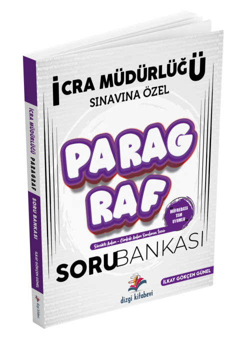 Dizgi Kitap 2026 İcra Müdürlüğü ve Müdür Yardımcılığı Sınavına Özel Paragraf Soru Bankası İlkay Gökçen Günel