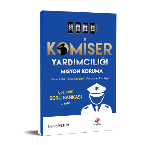 Dizgi Kitap Komiser Yardımcılığı Güncel Bilgiler-Genel Kültür Çözümlü Soru Bankası 2022 2. Baskı
