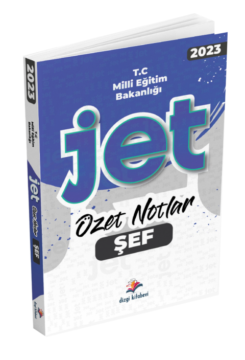 Dizgi Kitap MEB Şef Jet Özet Notlar 2023