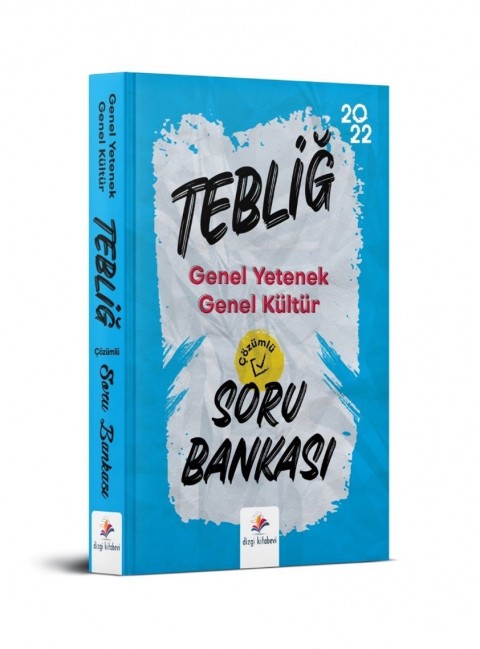 Dizgi Kitap Tebliğ Genel Yetenek- Genel Kültür Çözümlü Soru Bankası 2022