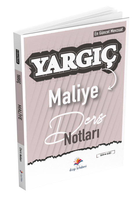 Dizgi Kitap Yargıç Hakimlik Maliye Ders Notları 2024 Makbule Ekici