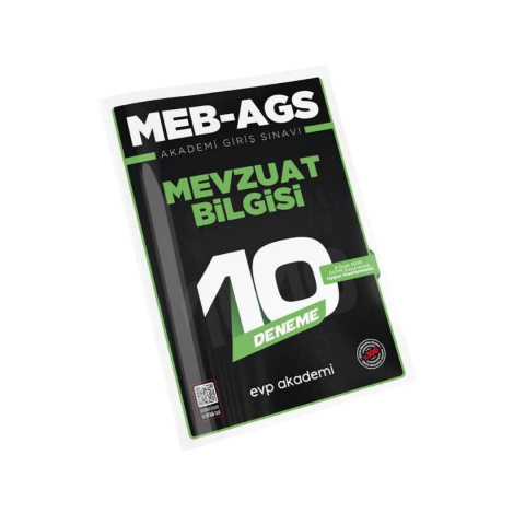 MEB-AGS Mevzuat Bilgisi 10 Deneme Çözümlü EVP Akademi (8 Ocak Duyurusuna Uygun)