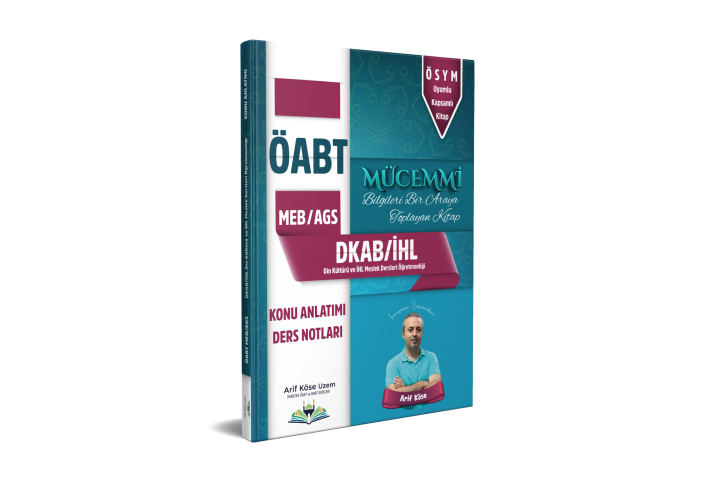 Mücemmi Meb Ags ÖABT DKAB İHL Konu Anlatımı Arif Köse Uzem