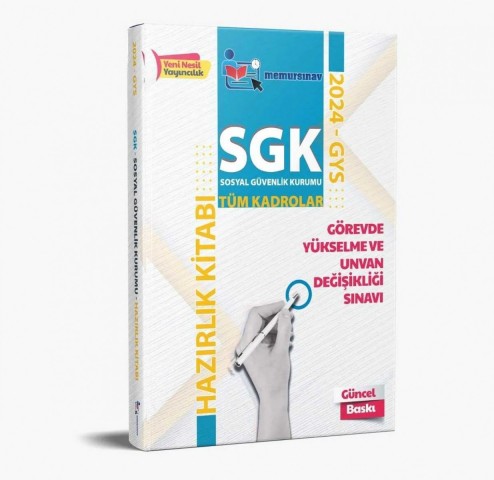 Sgk Gys Hazırlık Kitabı 2024